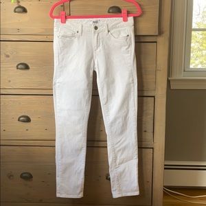 PAIGE denim white jeans sz 28
